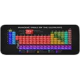 Washable Runner Rug for Living Room Periodic Table of the Elements Soft Non Slip Hallway Carpet with Rubber Backing for Kitch