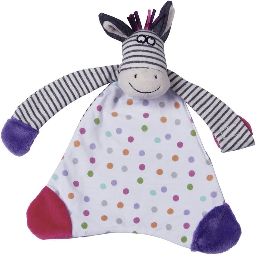 Maison Chic Pacifier Blankie, Zella The Zebra