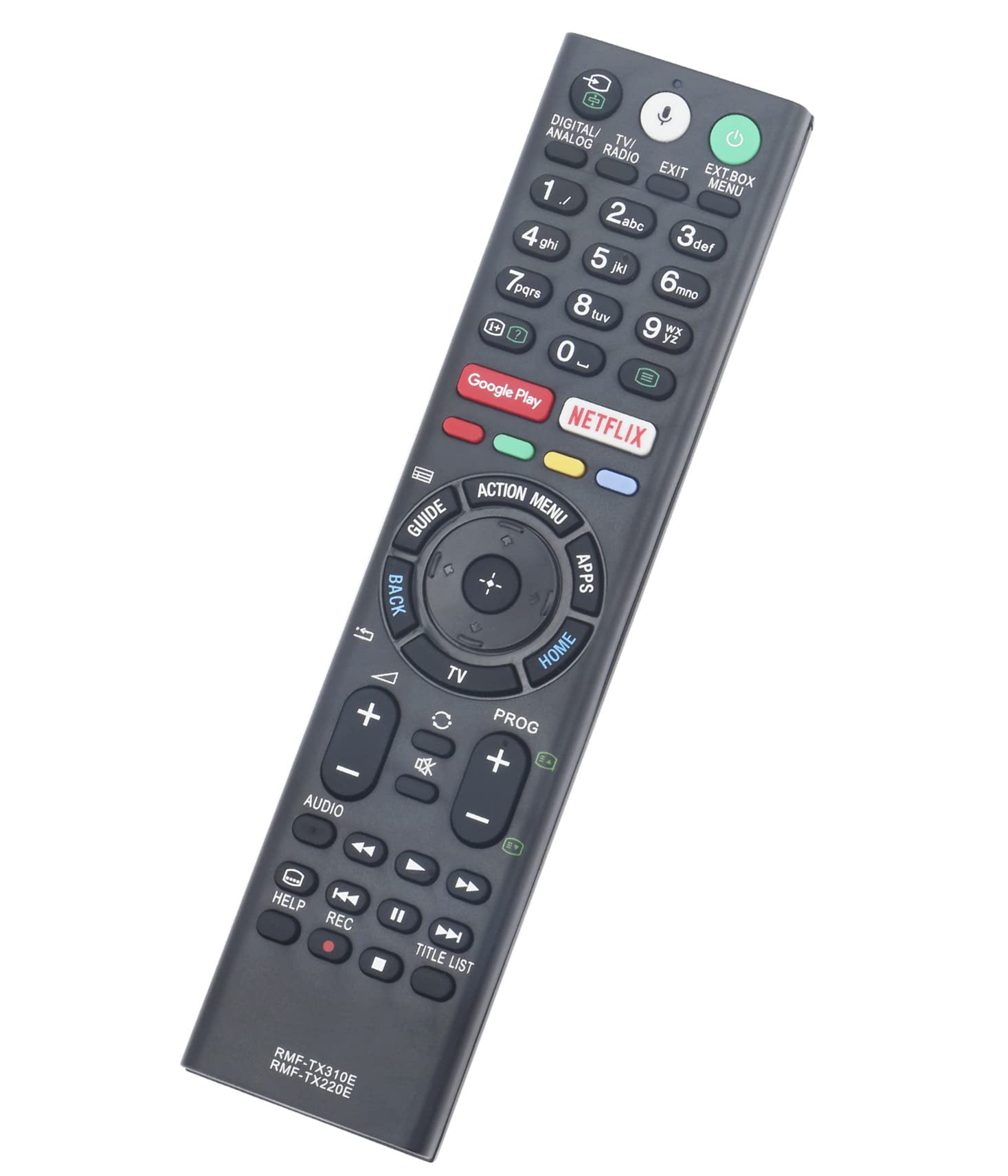 VINABTY Replaced Voice Remote RMF-TX310E RMF-TX220E Fit for Sony 4K Smart TV KD-43XG8305 KD-43XG8396 KD-49XF7596 KD-49XF8096 KD-49XF8505 KD-49XF8577 KD-49XF8596 KD-49XF8796 KD-49XF9005