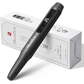 MelodySusie Pen-Shaped Portable Cordless Nail Drill,PC180G 25000RPM Rechargeable Electric File with LED Display for All Nail 