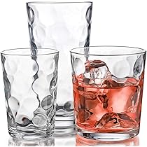 LoveSeaThe Series 限定版グッズセット Amazon.com | Home Essentials & Beyond Glassware Set 18 Piece