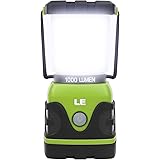 LE LED Camping Lantern, Battery Powered LED with 1000LM, 4 Light Modes, Waterproof Tent Light, Perfect Lantern Flashlight for