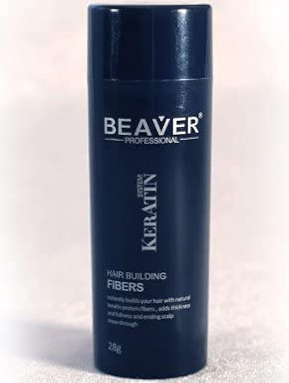 Beaver Keratin Hair Building Fibers 28g/0.98 oz - Medium Brown