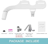 WITHLENT Ultra-Slim Bidet Attachment UK Dual Nozzle Frontal & Rear Wash view 5