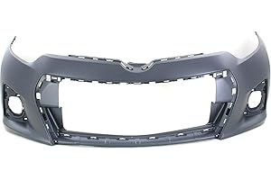 Garage-Pro Front Bumper Cover For 2014-2016 Toyota Corolla Sedan, For S/Special Edition, Front Bumper w/Chrome Grille Surround, Toyota