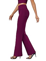 DLOODA Womens Bootcut Dress Pants Business Casual
