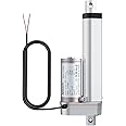 Justech 12V Linear Actuator 160LBS/750N-4inch/100mm 10mm/s Linear Motion Actuator with IP54 Waterproof & Mounting Brackets for Electric Door Window Bed RV Industrial Machinery Vessels Solar Tracker