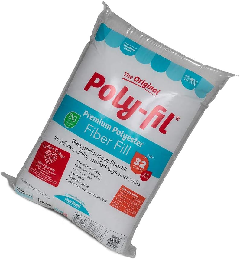 Poly Fil Premium Fiber Fill, 32Ounce Home Improvement