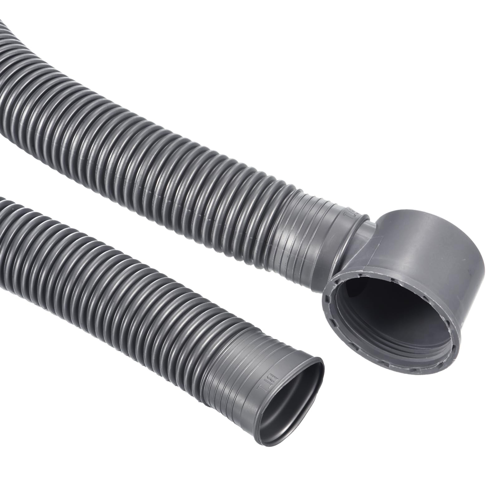 YOKIVE Bathtub Drain Pipes, Expandable Waste Drain | Tubes Flexible Drainage Hose Great for Bathroom Shower (Gray, 3.3-Feet)