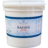 Bulk Baking Soda for Cooking, Cleaning, Deodorizing & More (10 lb Pail) - Pure Sodium Bicarbonate without Preservatives - Mined from the earth with nothing added - Multi-Purpose Gluten Free Baking Soda