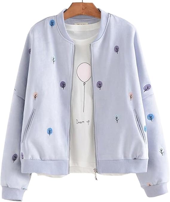 Amazon Wendy レディース ショートコート カジュアルジャケット おしゃれな女性コート ブルー コート ジャケット 通販