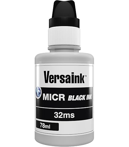 Amazon.com: VersaInk-Nano Black MICR Ink -100ml – Magnetic Ink for