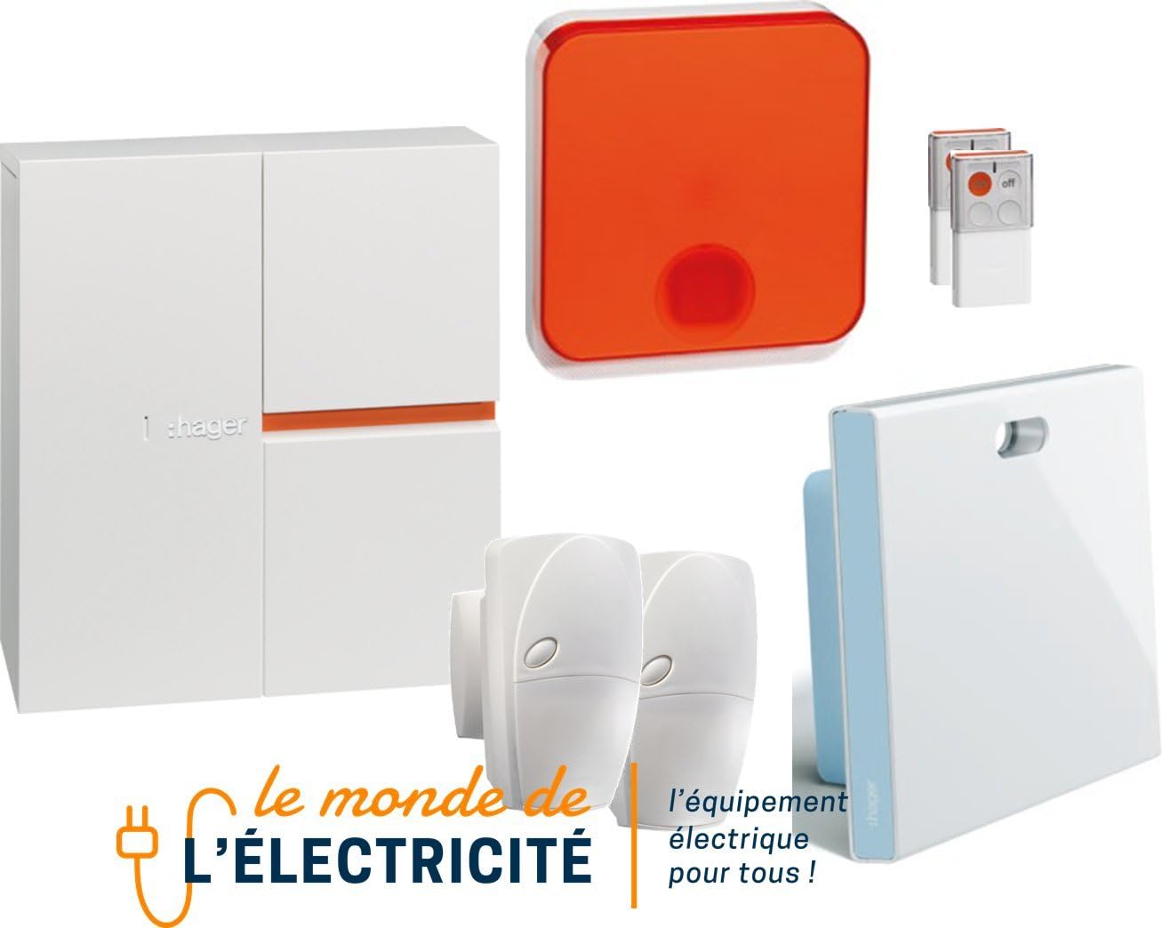 Alarme HAGER Pack SEPIO SECURITE ET DOMOTIQUE Amazon.fr Luminaires — free download