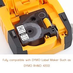 Wonfoucs Replacement for Dymo 18057 Heat Shrink