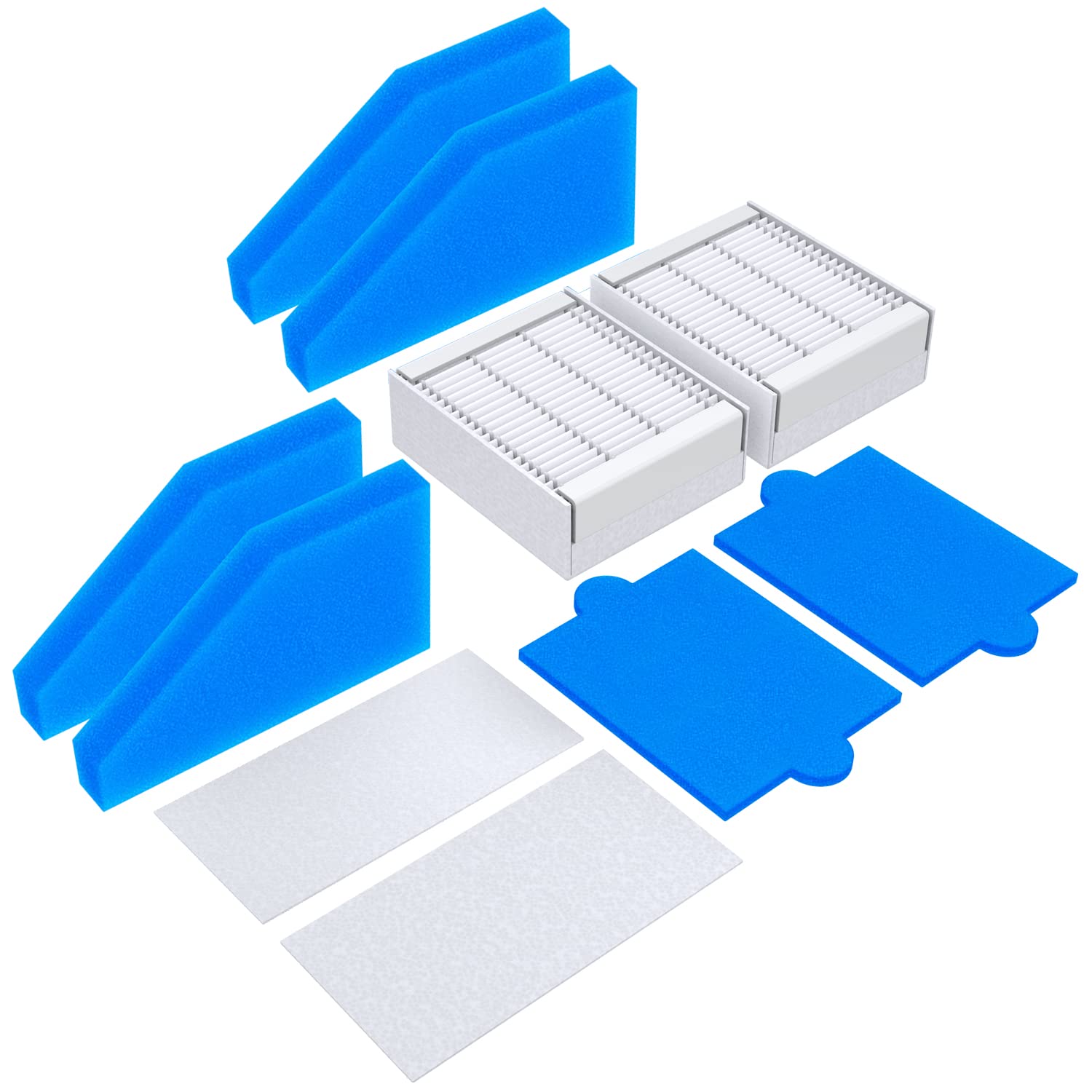 Generic001 5-Piece Vacuum Cleaner Filter Set for Thomas Aqua+ Multi Clean X8 Parquet, Aqua+ Pet & Family (Part No. 787241)