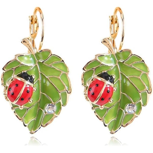 Cute Acrylic Bumble Bee Earrings - Dangle Hypoallergenic Insect Jewelry Gift For Women - View #3