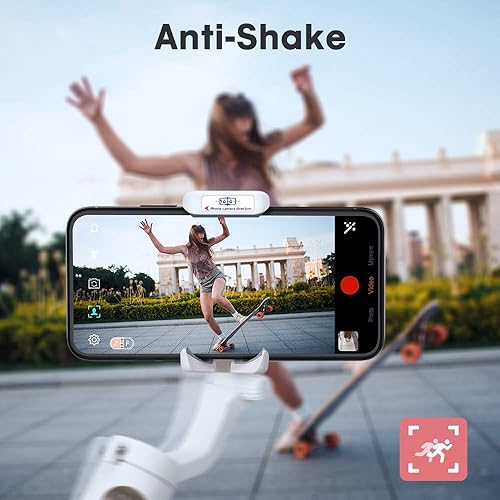 Axis Gimbal Stabilizer for iPhone 12 11 Pro Max XS X - Main Image