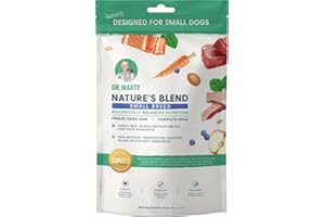 Natures Blend Dr Marty's Freeze-Dried Raw Dog Food- Small Bites 170G