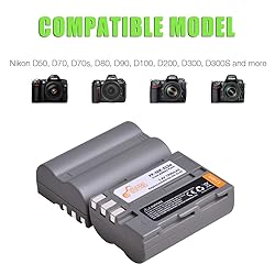 EN-EL3E EN-EL3 EN-EL3A Battery and LED Dual Charger