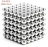 Magnetic block ball cube Magnet Sculpture Stress Relief for Desk fridge || Metal Box to Storage
