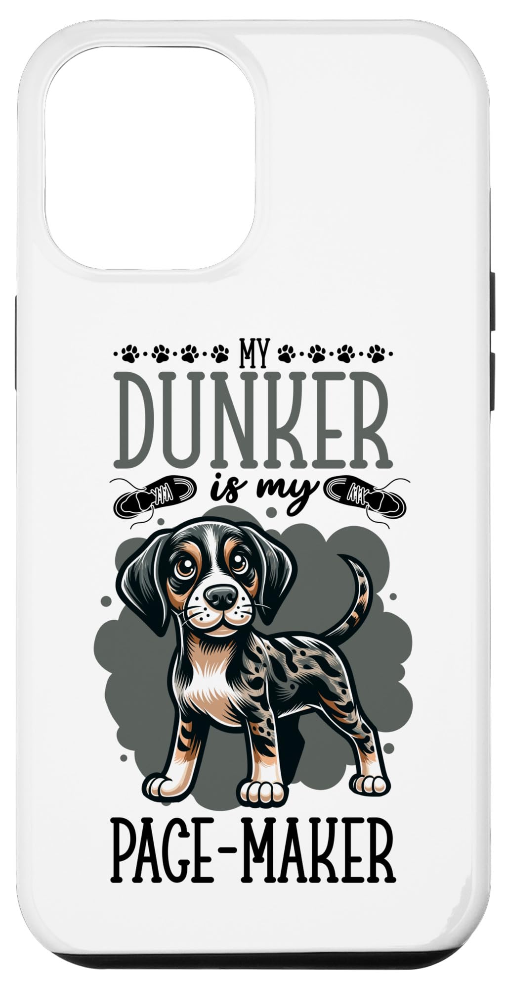 iPhone 12 Pro Max Running with Norwegian Hound Case