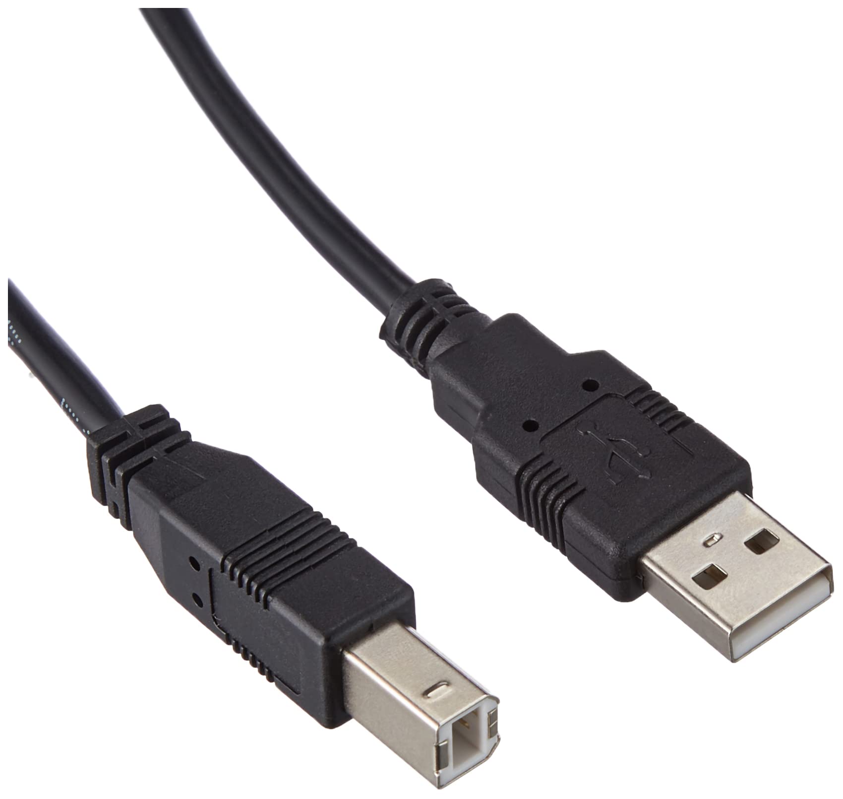 AISENS A101-0006 - 1.8m USB 2.0 Printer Cable - Black