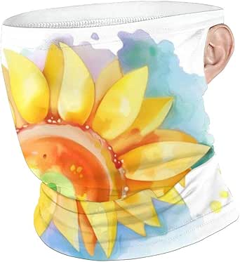 Amazon.com: Watercolor Painting Sunflower Vector Image Ear ...