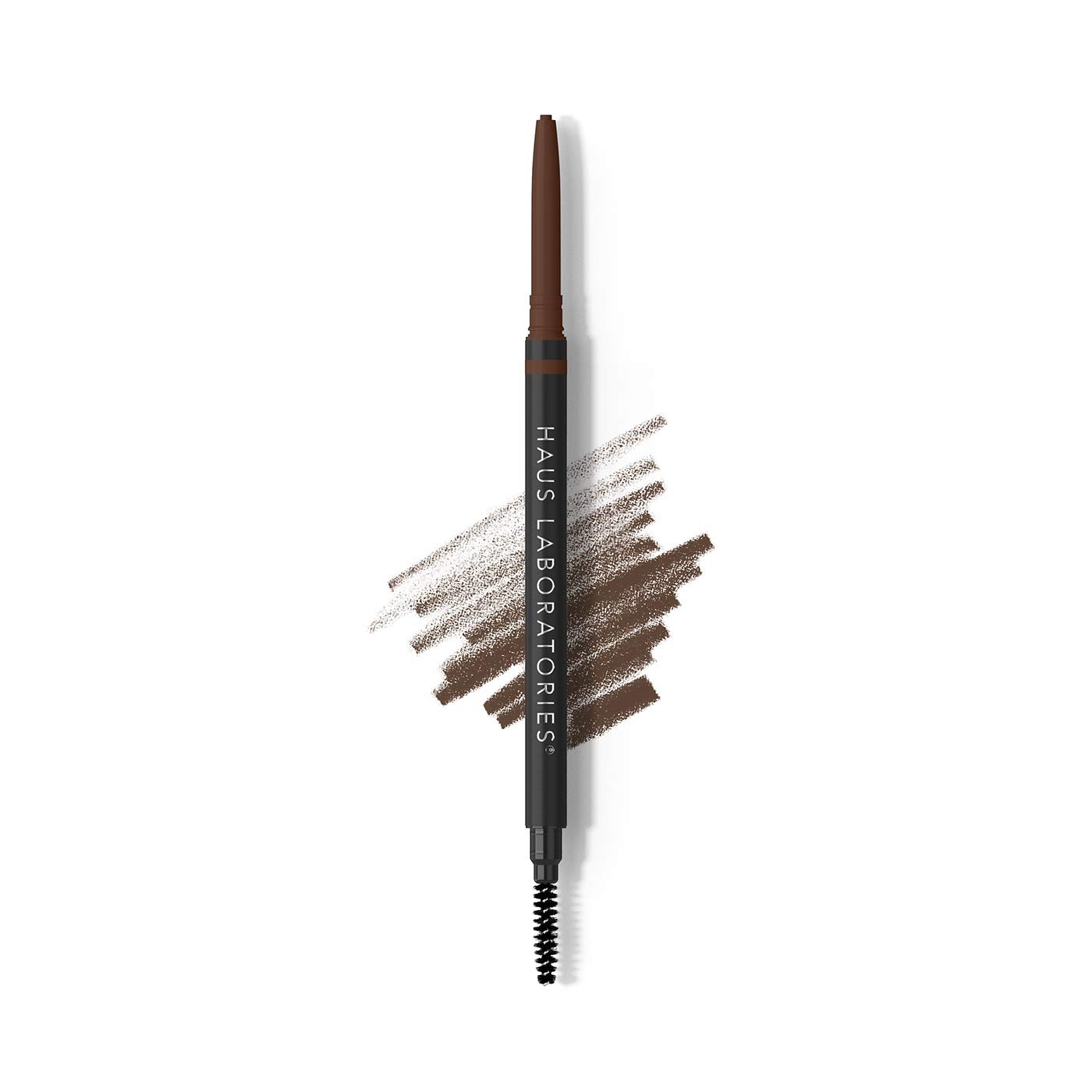 HAUS LABORATORIES By Lady Gaga: The Edge Precision Brow Pencil | Micro Eyebrow Pencil for Natural Hairlike Strokes, Defining & All Day Wear, Available in Black, Brown & More Shades | .002 Oz