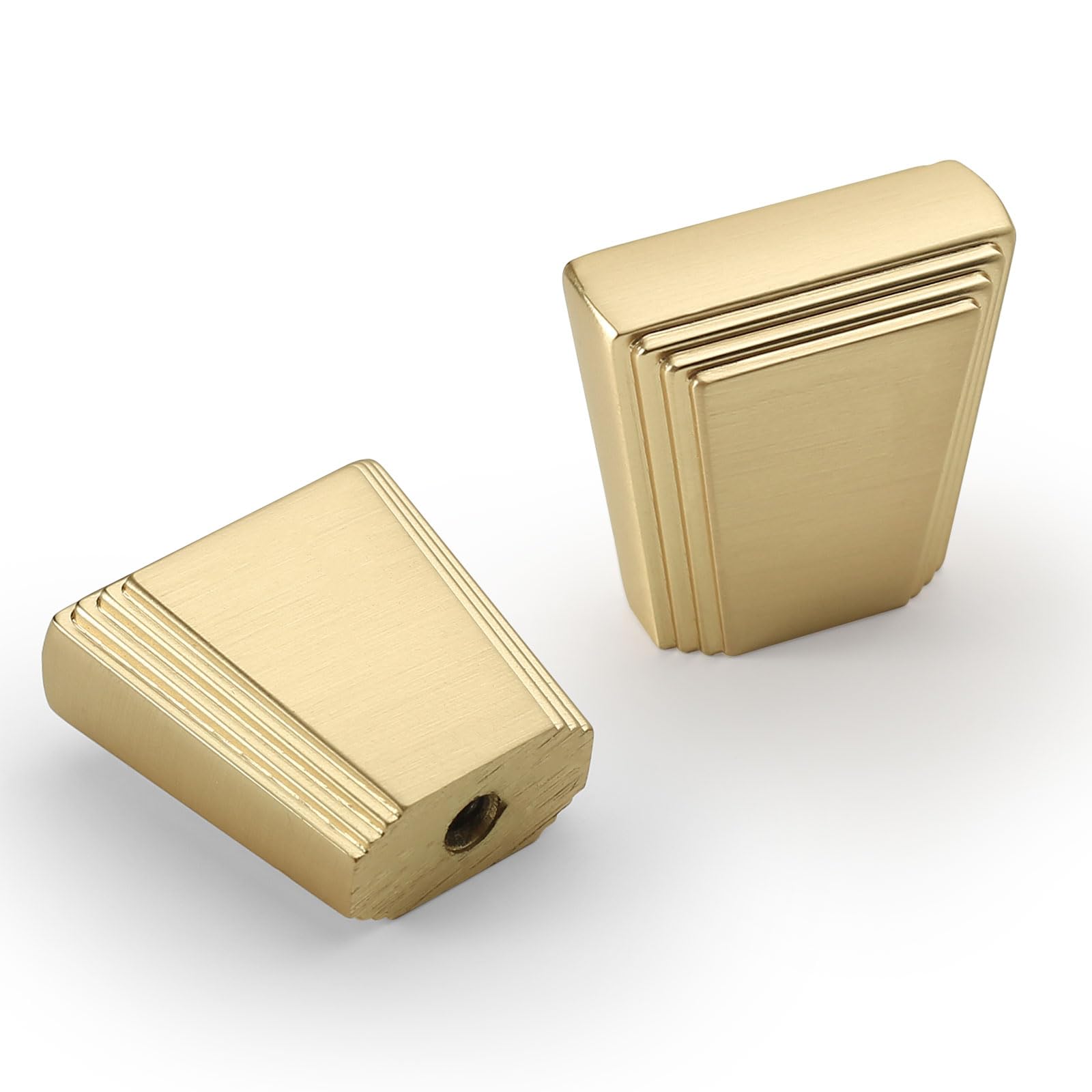 gold dresser knobs amazon goldenwarm Kitchen Cabinet Knobs Gold Knobs for Dresser Drawers, Brushed Brass Drawer Knobs, 10Pack Matte Gold Dresser Knobs Square Knobs