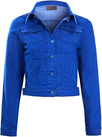 lightweight stretch denim jacket