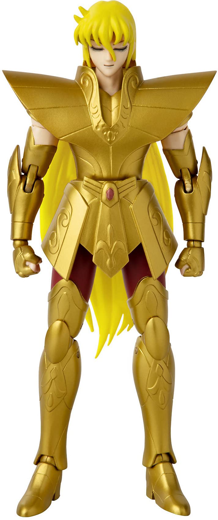 BANDAI Anime Heroes - Saint Seiya, the Warriors of Zodiac - Anime Hero Figure 17 cm - Warrior of Gold Saints Shaka the Virgo Saint - 36924