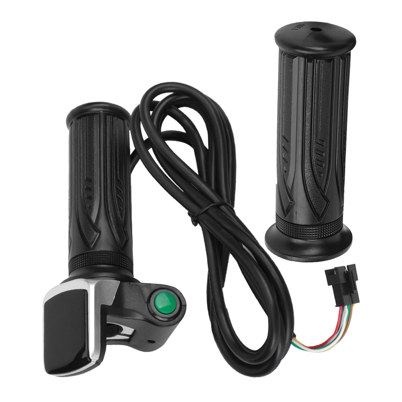 Photo 1 of Pissente Electric Throttle Grip, LCD Electric Quantity Display with Switch Speed Governing Throttle 6 Cores for Electric Electric Scooter Wire Throttle Grip