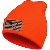 Men's Beanie Winter Knit Hat Gifts for Dad Husband Grandpa Father's Day Christmas Birthday Gifts Leather Pattern Skull Caps