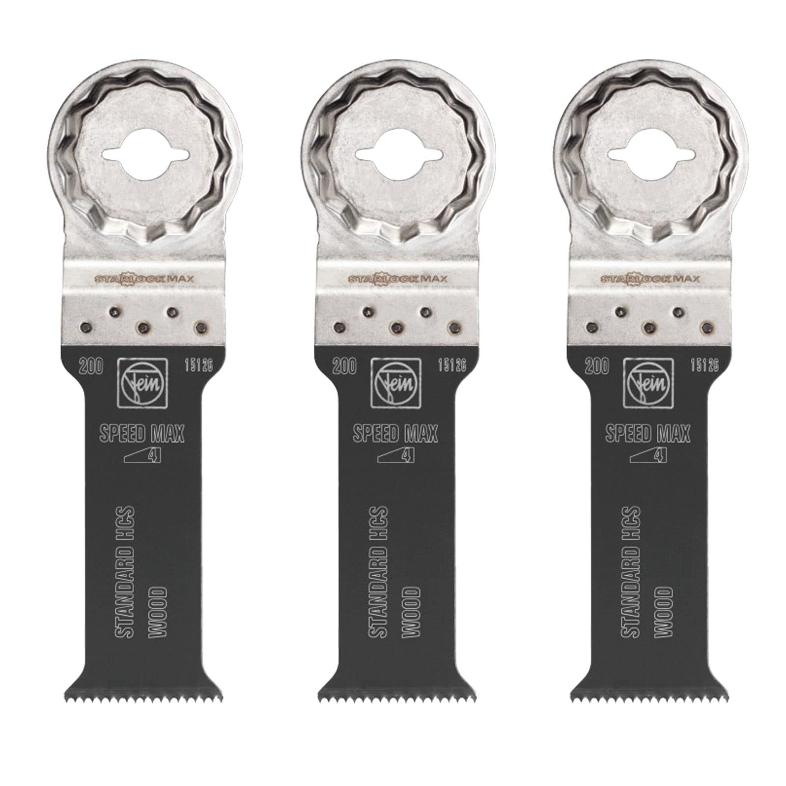 Fein 63502200220 78x32mm Starlock Max E-Cut Saw Blade HCS 3pk