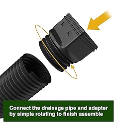 Ogutter Rain Gutter Downspout Extensions, Downspout