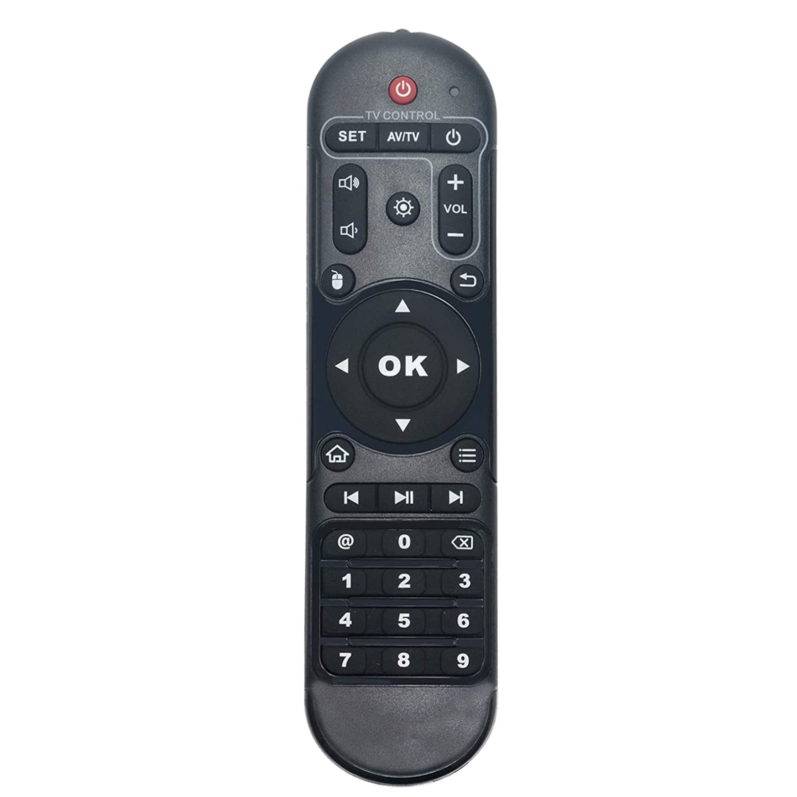 VINABTY X33-00 Replacement Remote Control fit for MXQ TV Box MX10 T95M H96-Pro+ H96-MAX T95Q T9 X96-Air MX9 H96 X96-MINI X96-MAX V88 HK1-MAX A95X-R2 T95-MINI HK1-play