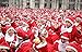 12pcs Christmas Santa Hat,Economical Traditional Red&White Xmas Santa Claus' Cap for Holiday Party(Upgraded the Size&Material in 2018)