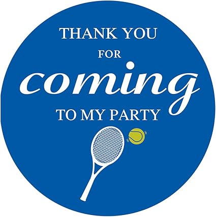 Amazon Com Magjuche Tennis Stickers Navy Boy Or Girl Tennis Ball