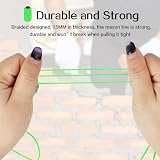 tenn well Green Mason Line 328ft Braided Brick Line for Building Gardening DIY view 2
