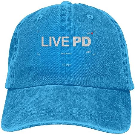 Dkvmkrvla Rec-Live-PD Adjustable Baseball Caps Denim Hats Cowboy Sport Outdoor
