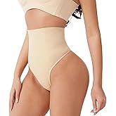 Yekartary Thong Shapewear for Women Tummy Control Underwear Butt Lifter Panties Seamless Body Shaper