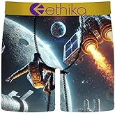 Ethika Mens MID Boxer Brief | Floating Astro