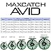 Maxcatch Fly Fishing Reel with CNC-machined Aluminum Body Avid Series Best Value - 1/3, 3/4, 5/6, 7/8, 9/10 Weights(Black, Green, Blue, Silver, Black&Silver) (Green, 7/8 wt)