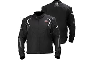 KEMIMOTO Motorcycle Jacket Men with CE 2 Armored All Protection Jacket All Season Motorbiker Jacket Windproof
