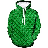 WHNBCW Novelty 3D Printed Hoodie Funny Graphic Sweatshirt