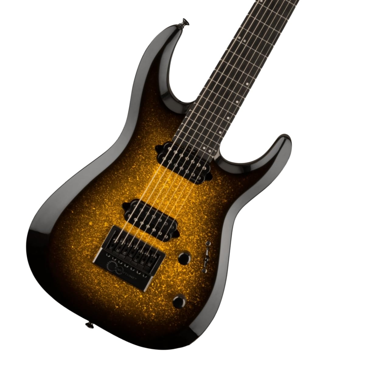 Guitarra eléctrica Jackson Pro Plus Series DK Modern EverTune 7 - Gold Sparkle