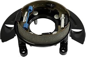 CCIYU 52010141AA Brake Dust Shield Rear Right Fit For Dodge For Ram 2500 2003-2008 2010,For Dodge For Ram 3500 2003-2008,For Ram For 2500 2011, Black Brake backing plate 1PC