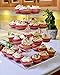 Cupcake Stands Clear Square Dessert Holders Stacked 4 Tiers Wedding Acrylic Tiered Cake Tower Party Tree Serving Tray Cupcake Display Serving Platter for Weddings, Pastries, Birthday, Graduation