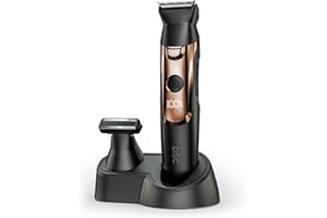 Dollar Shave Club | Double Header Electric Trimmer | Electric Razor with Beard Head & Body Grooming Head