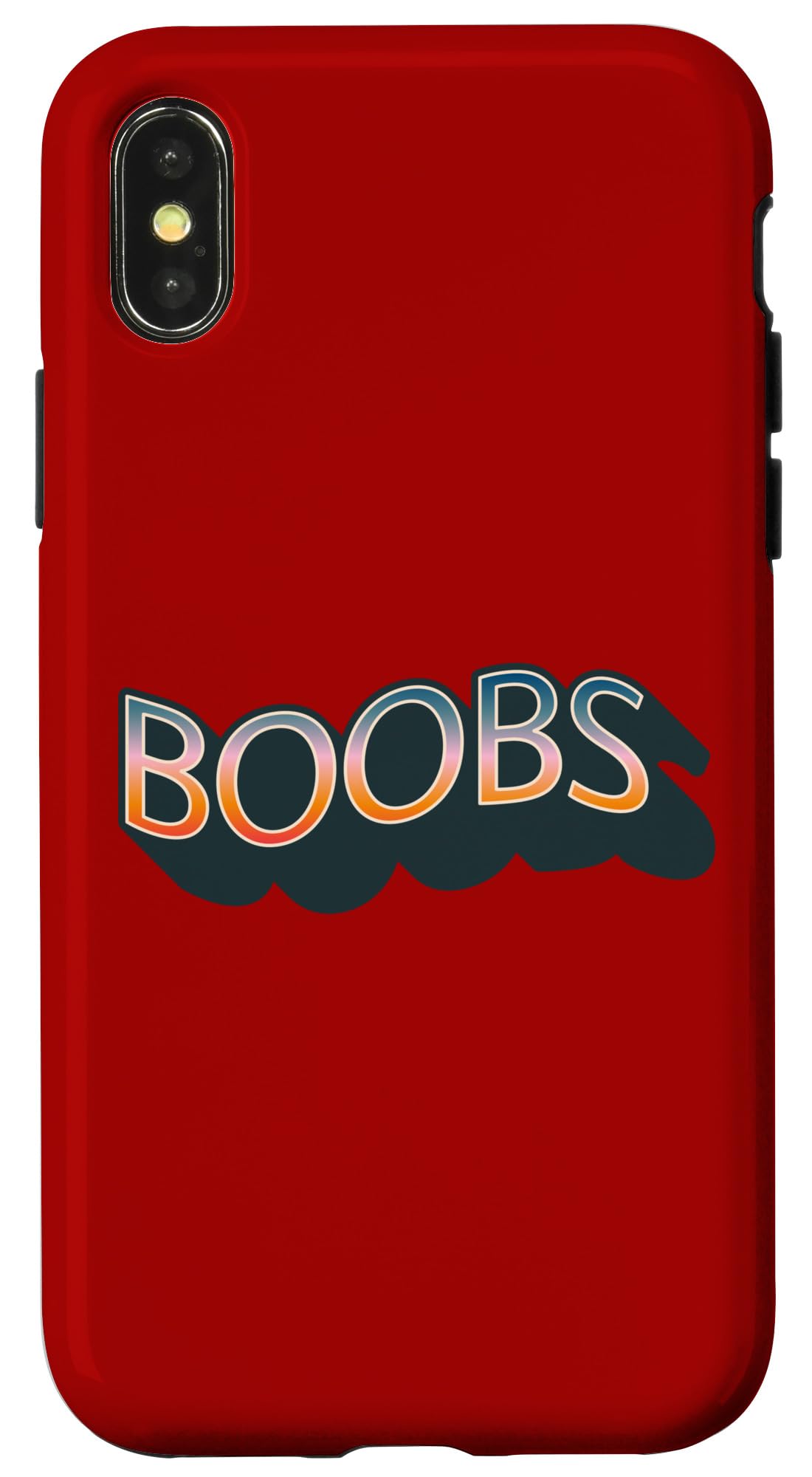 iPhone X/XS BOOBS Vintage Vibes Design Case